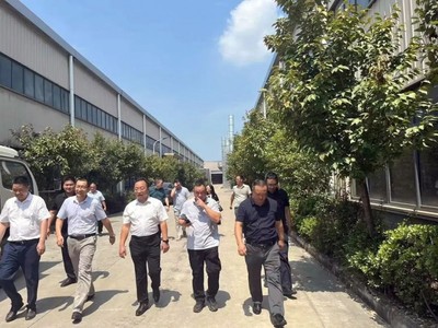 技术赋能，共创未来 福汉木业集团考察科德贝尔全屋定制华中生产基地